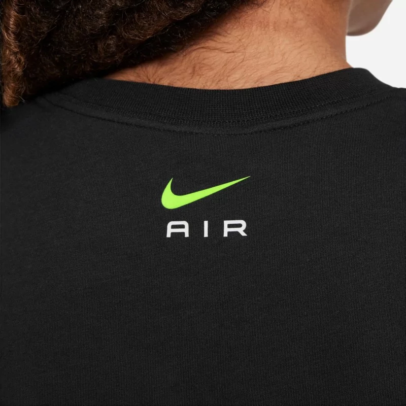 T Shirt Nike Air Junior Noir Vert - Espace Foot