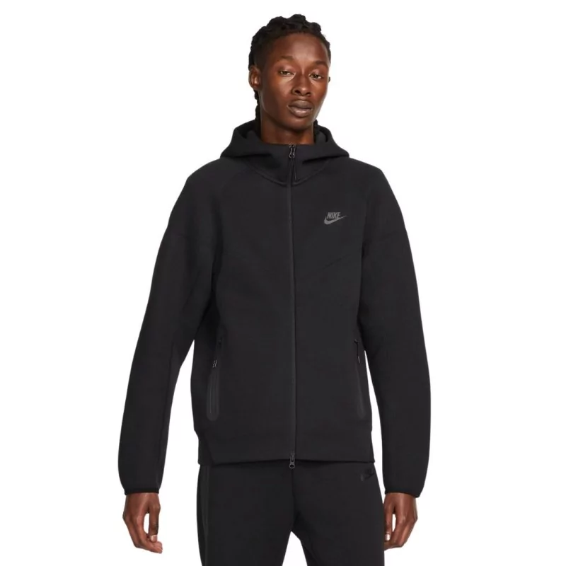 Veste Capuche Nike Sportswear Tech Fleece Windrunner Noir