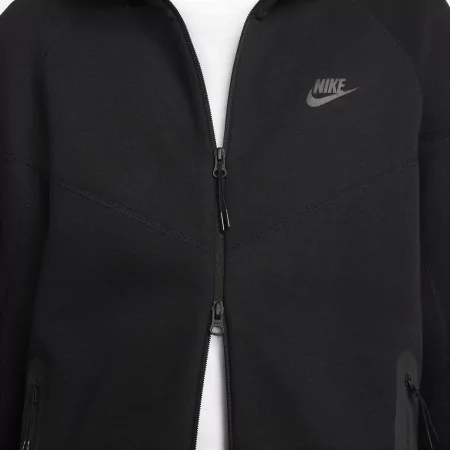 Veste Capuche Nike Sportswear Tech Fleece Windrunner Noir