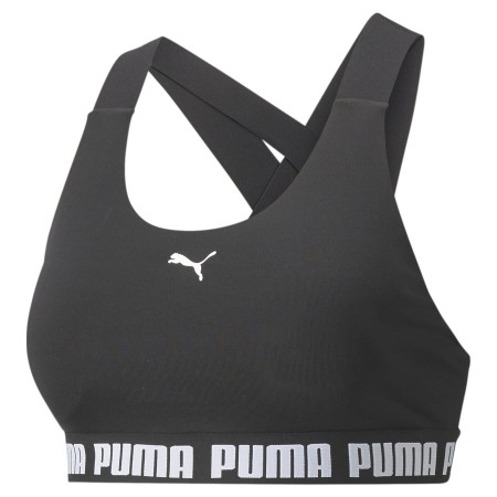 Brassiere Puma Mid Impact Femme Noir