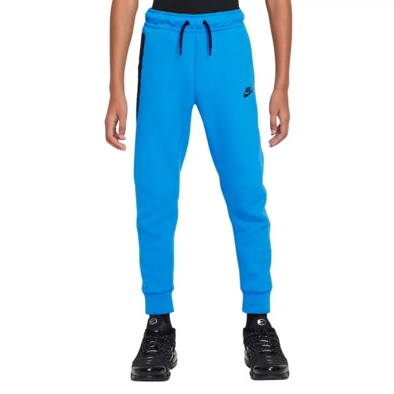 Pantalon Jogging Nike Tech Fleece Enfant Bleu - Espace Foot
