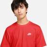 T-Shirt Nike Sportswear Club Rouge