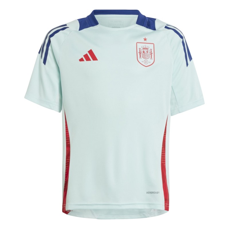 Maillot Entrainement Espagne Enfant Bleu