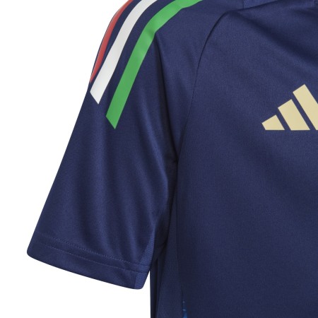 Maillot Entrainement Italie Enfant Bleu