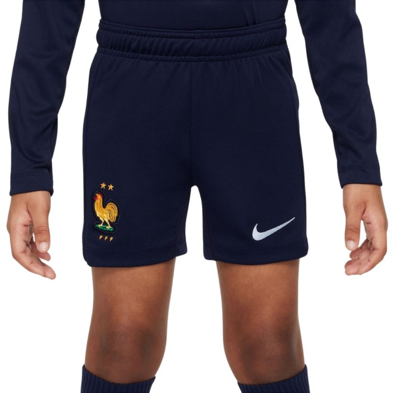 Short France Academy Pro Enfant Bleu