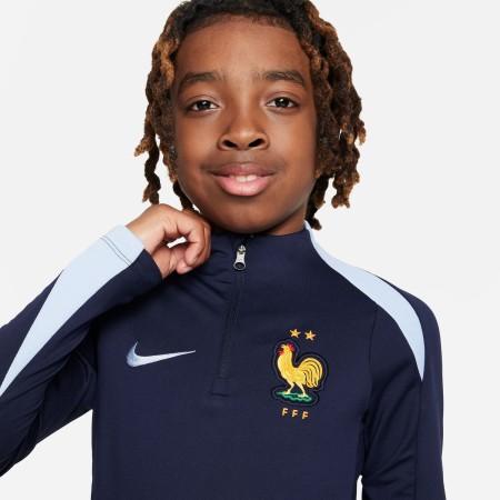 Sweat Entrainement France Enfant Bleu