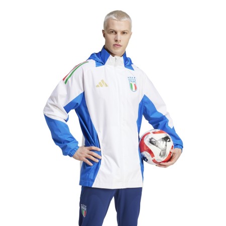 Veste Capuche Italie Blanc