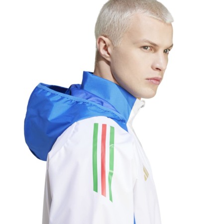 Veste Capuche Italie Blanc