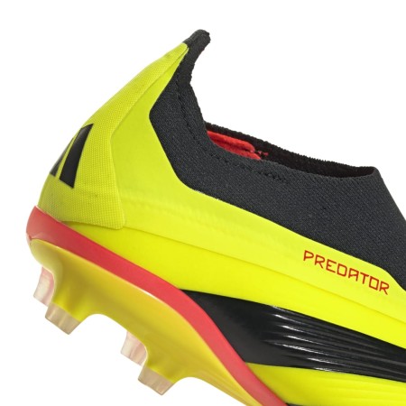 Adidas Predator Elite Fg Sans Lacets Enfant Jaune