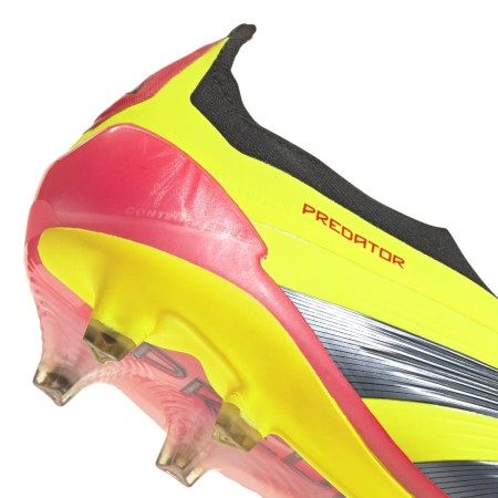 Adidas Predator Elite Fg Sans Lacets Jaune