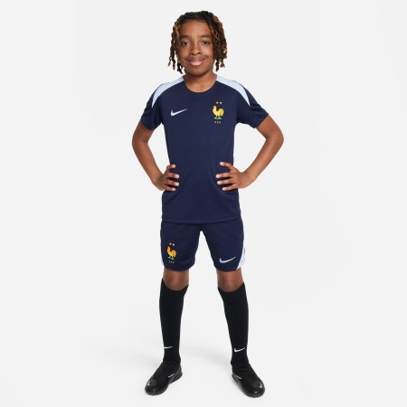 Maillot Entrainement France Enfant Bleu