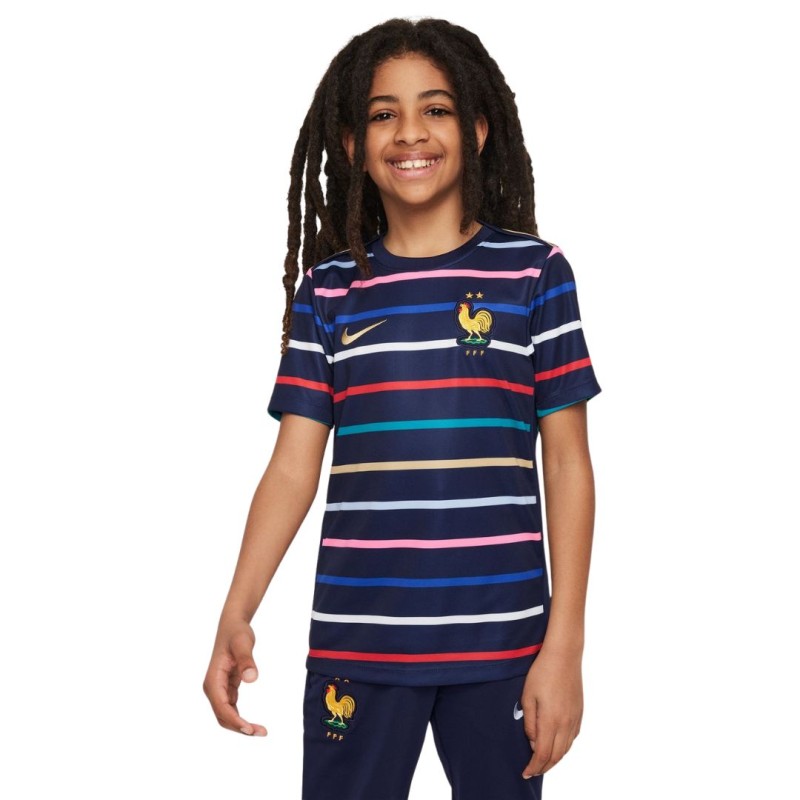 T-Shirt France Academy Pro Enfant Bleu