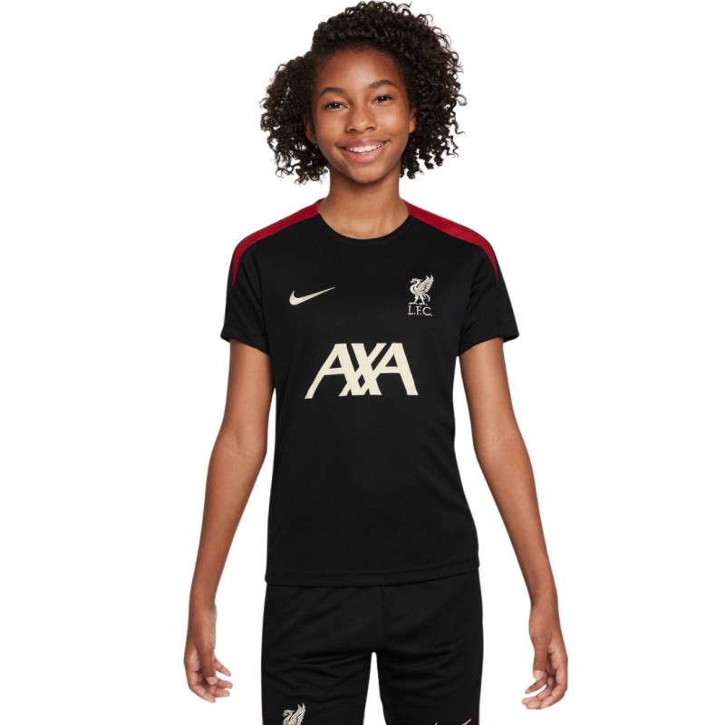 Maillot Entrainement Liverpool Enfant Noir