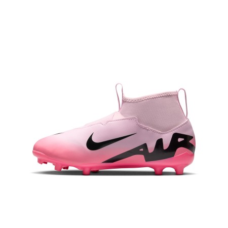 Nike Mercurial Superfly 9 Academy FgMg Enfant Rose