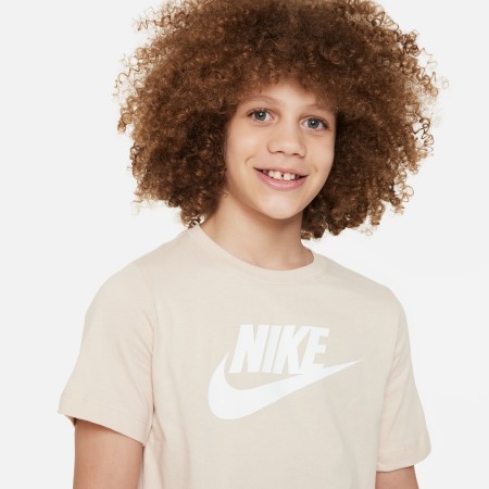 T-Shirt Nike Sportswear Enfant Beige