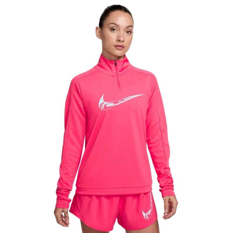 Sweat Nike One Swoosh Femme Rose