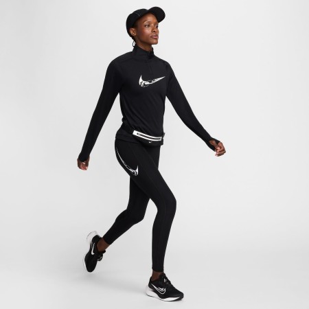 Sweat Nike One Swoosh Femme Noir