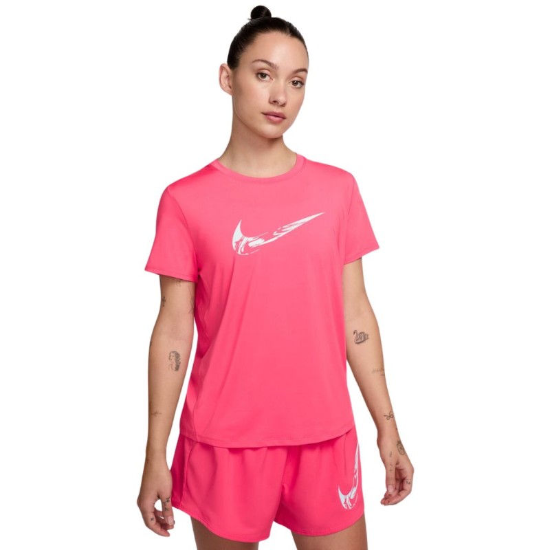 Maillot Nike One Swoosh Femme Rose