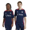 Maillot Entrainement Manchester United Enfant Bleu