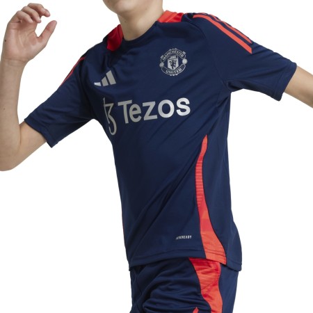 Maillot Entrainement Manchester United Enfant Bleu