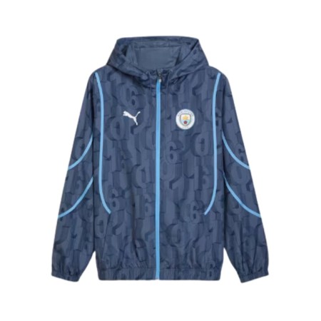 Veste Survetement Manchester City Bleu