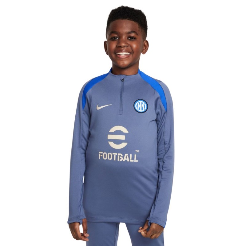 Sweat Entrainement Inter Milan Enfant Bleu