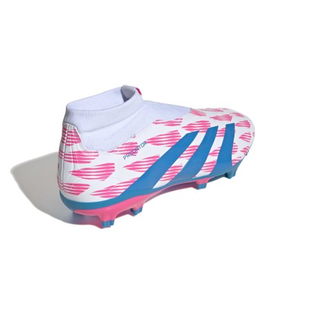 Adidas Predator League Fg Sans Lacets Blanc