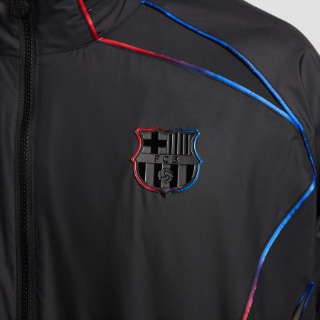 Veste Capuche Fc Barcelone Noir