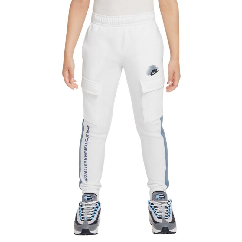 Pantalon Cargo Nike Enfant Blanc