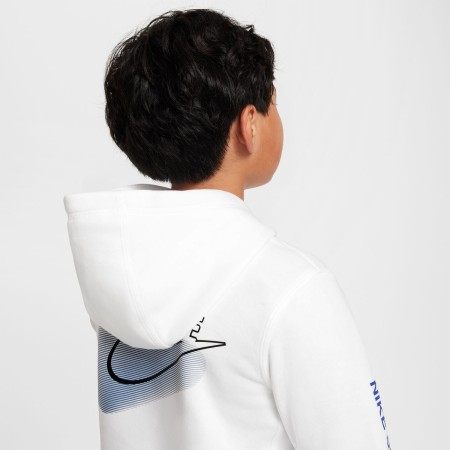 Sweat Capuche Nike Sportswear Enfant Blanc