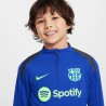 Sweat Entrainement Fc Barcelone Enfant Bleu