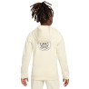 Sweat Capuche Psg Enfant Blanc