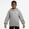 Sweat Capuche Nike Club Fleece Enfant Gris