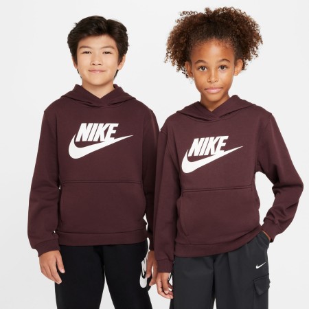 Sweat Nike Club Fleece Enfant Bordeaux