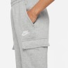 Pantalon Nike Club Fleece Enfant Gris