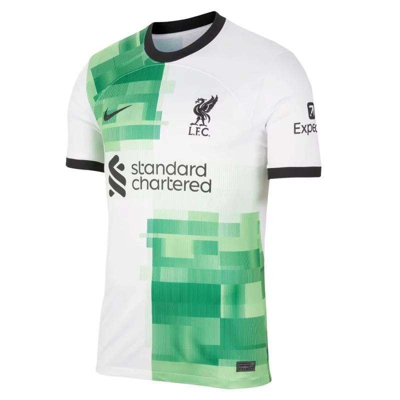 Coupe vent Liverpool noir vert 2023/24