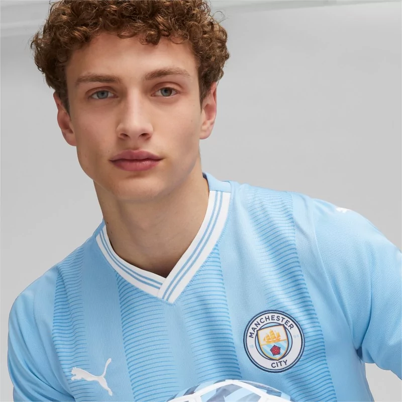 Manchester City Maillot Domicile 2023/24 Kit-Bébé Enfant