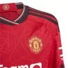 Maillot Manchester United Domicile Manches Longues 2023/24 Junior