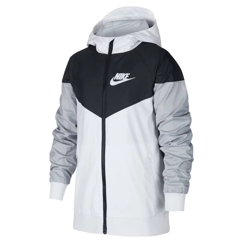 Nike Sportswear Veste coupe-vent - white/black/blanc 