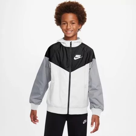 Veste Capuche Nike Sportswear Junior Blanc