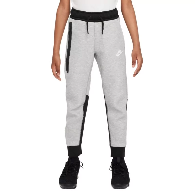 Pantalon Nike Sportswear Tech Fleece Junior Gris - Espace Foot