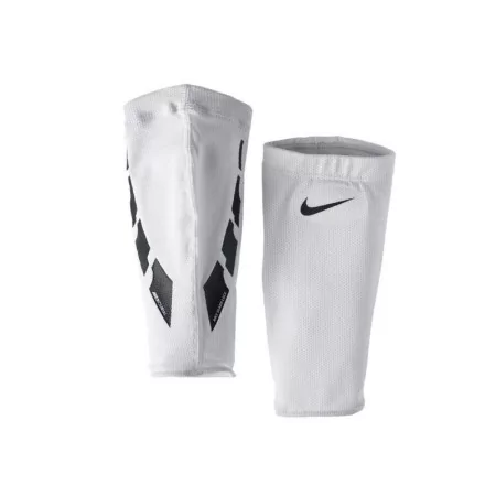 Manchons De Maintiens Protège Tibias Nike Blanc